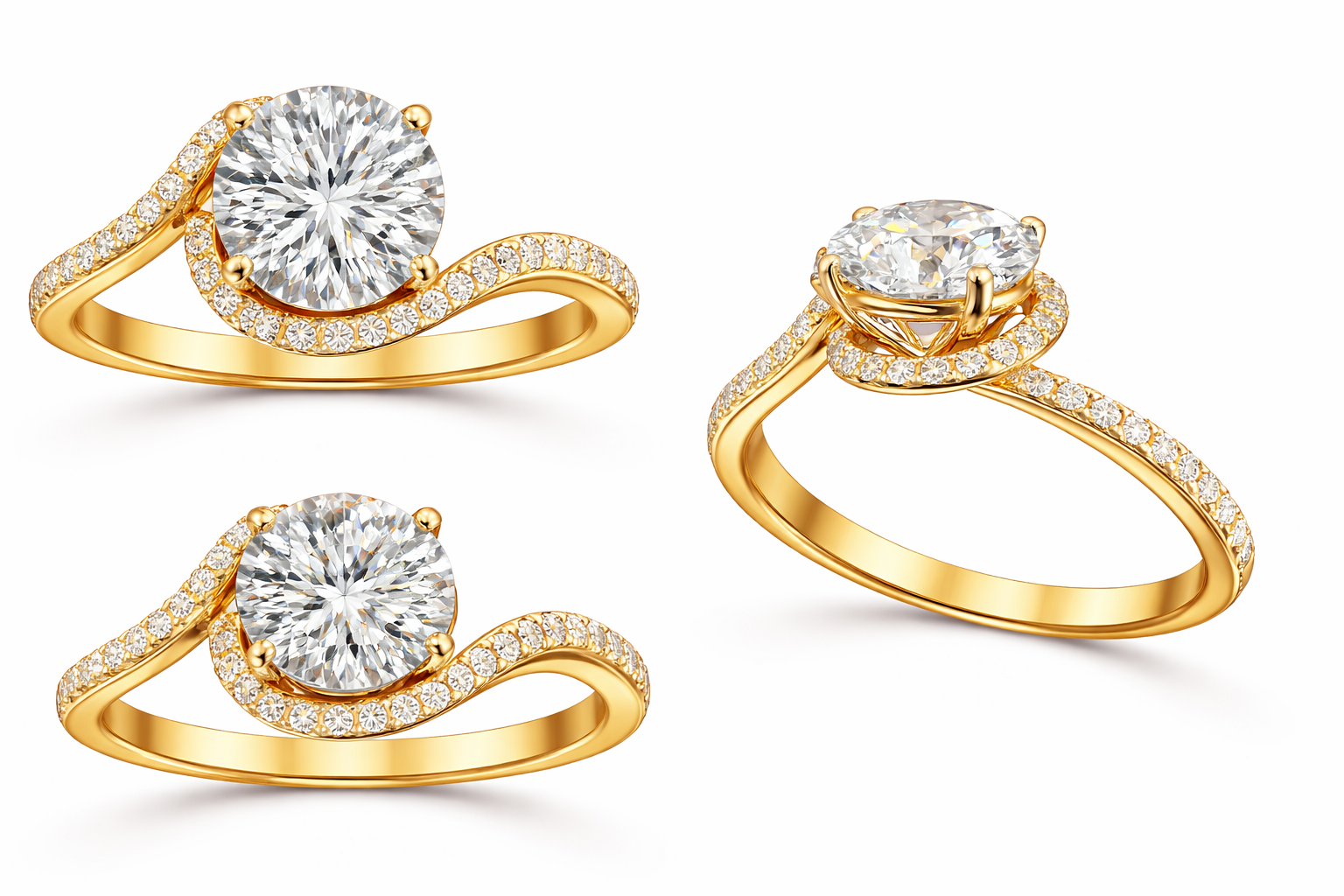 Affordable Lab Grown Diamond Rings